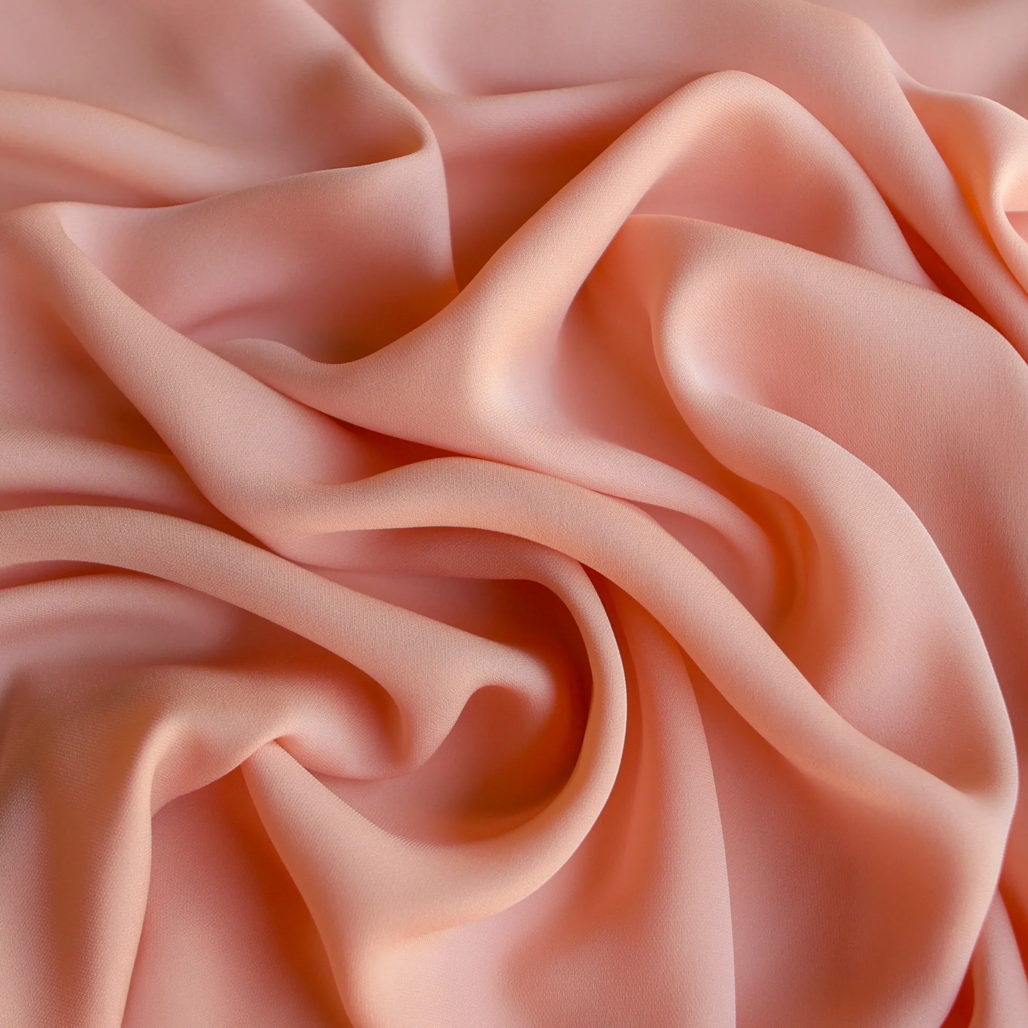 Ballet Pink Silk Double Georgette - Image 2