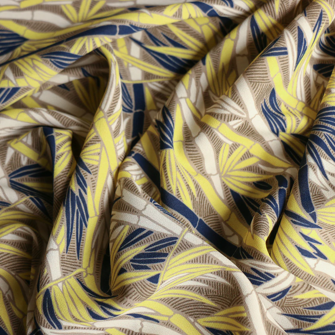 Bamboo Blu Viscose Crepe - Image 2
