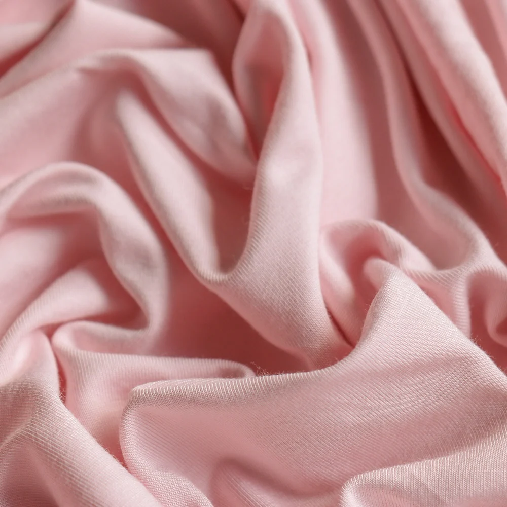 Bamboo Jersey Knit - Ballet Pink (265gsm) - Image 2