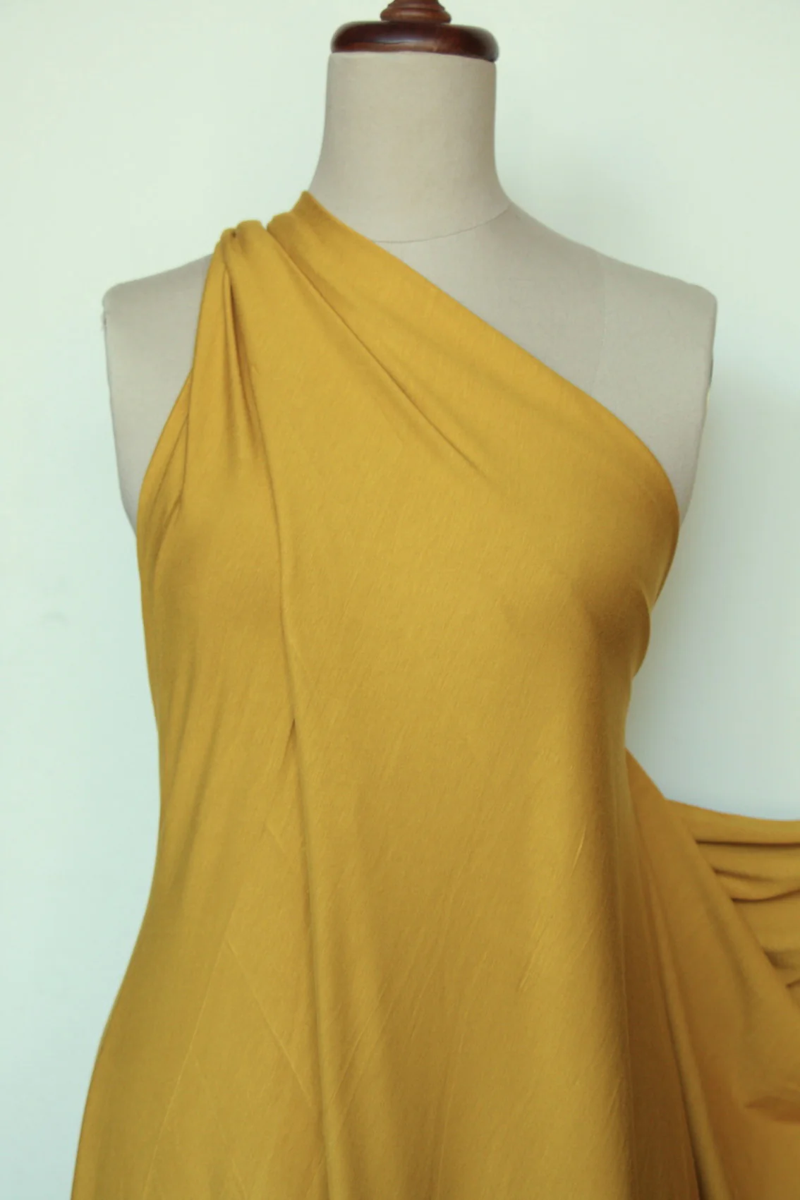 Bamboo Jersey Knit - Mustard - Image 2
