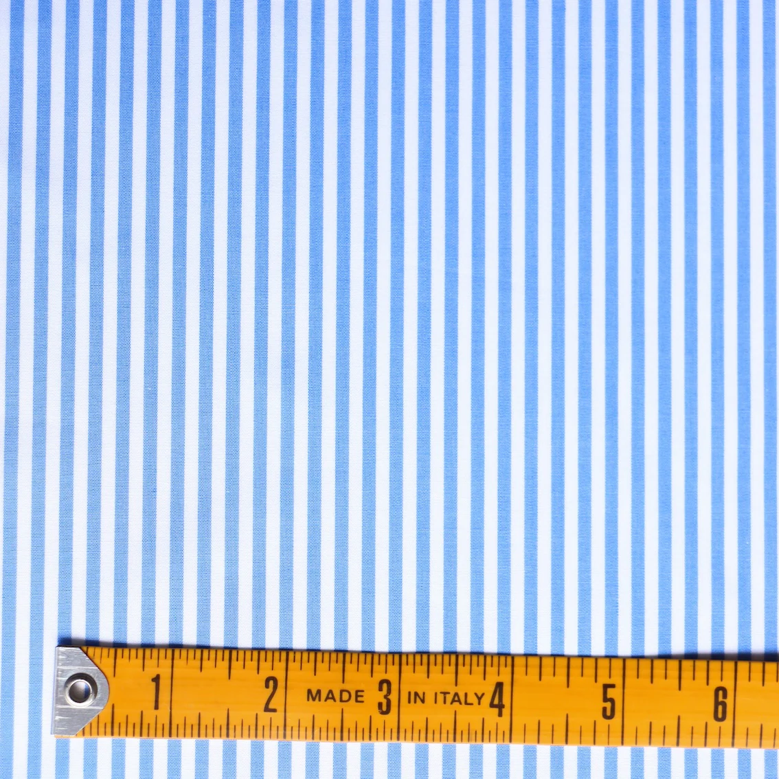 Bari Blue Poplin Shirting - Image 3