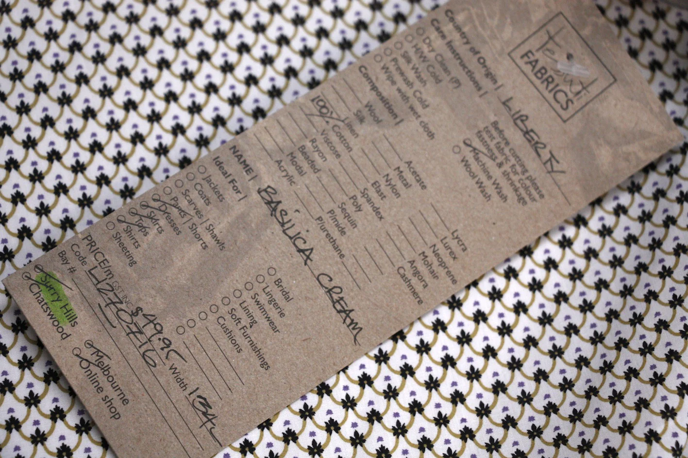 Basilica Cream - Liberty Of London - Image 3