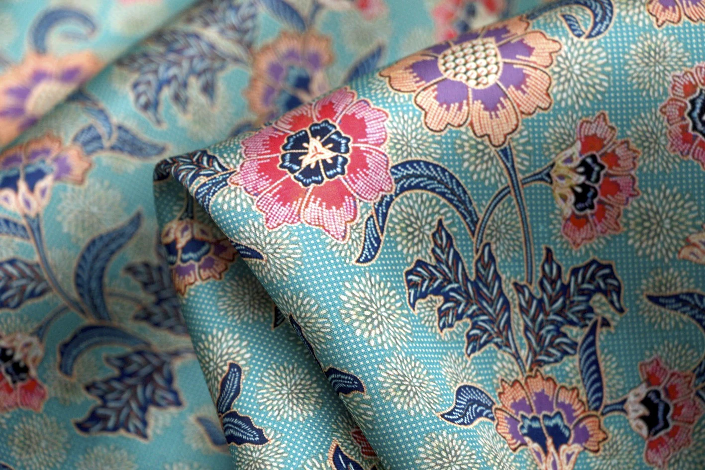 Batik Garden Organza