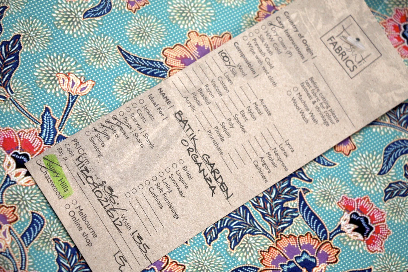 Batik Garden Organza - Image 3