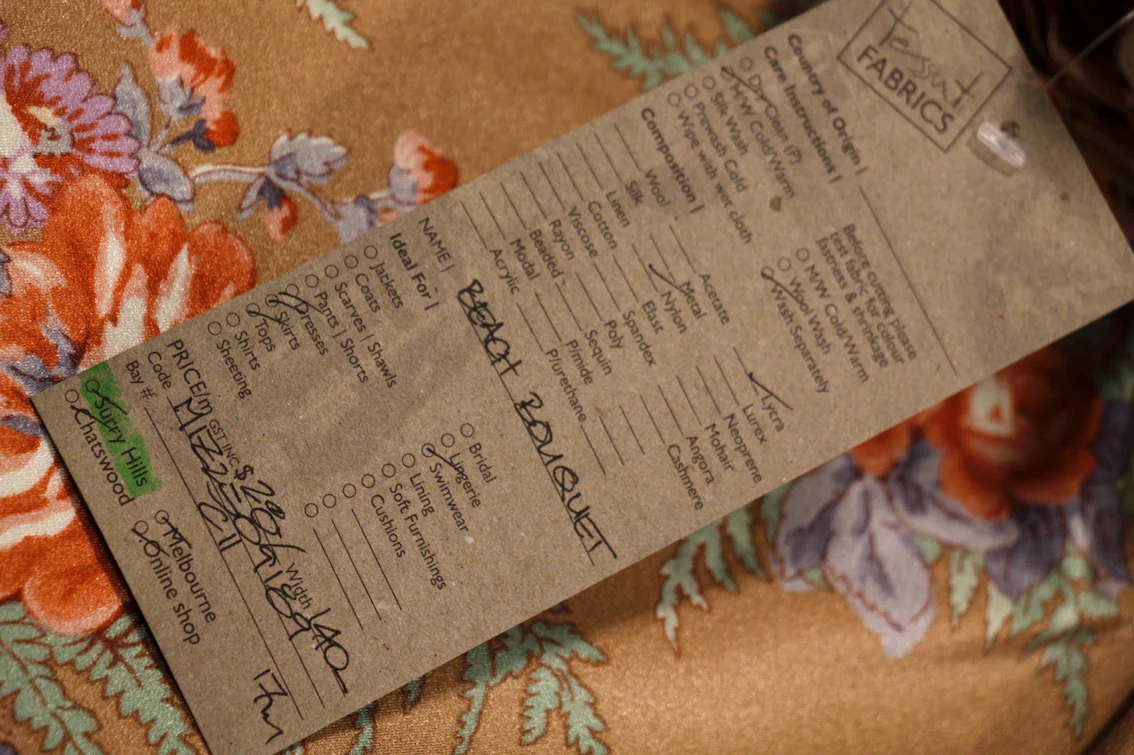 Beach Bouquet - Swimwear Fabric - Image 3