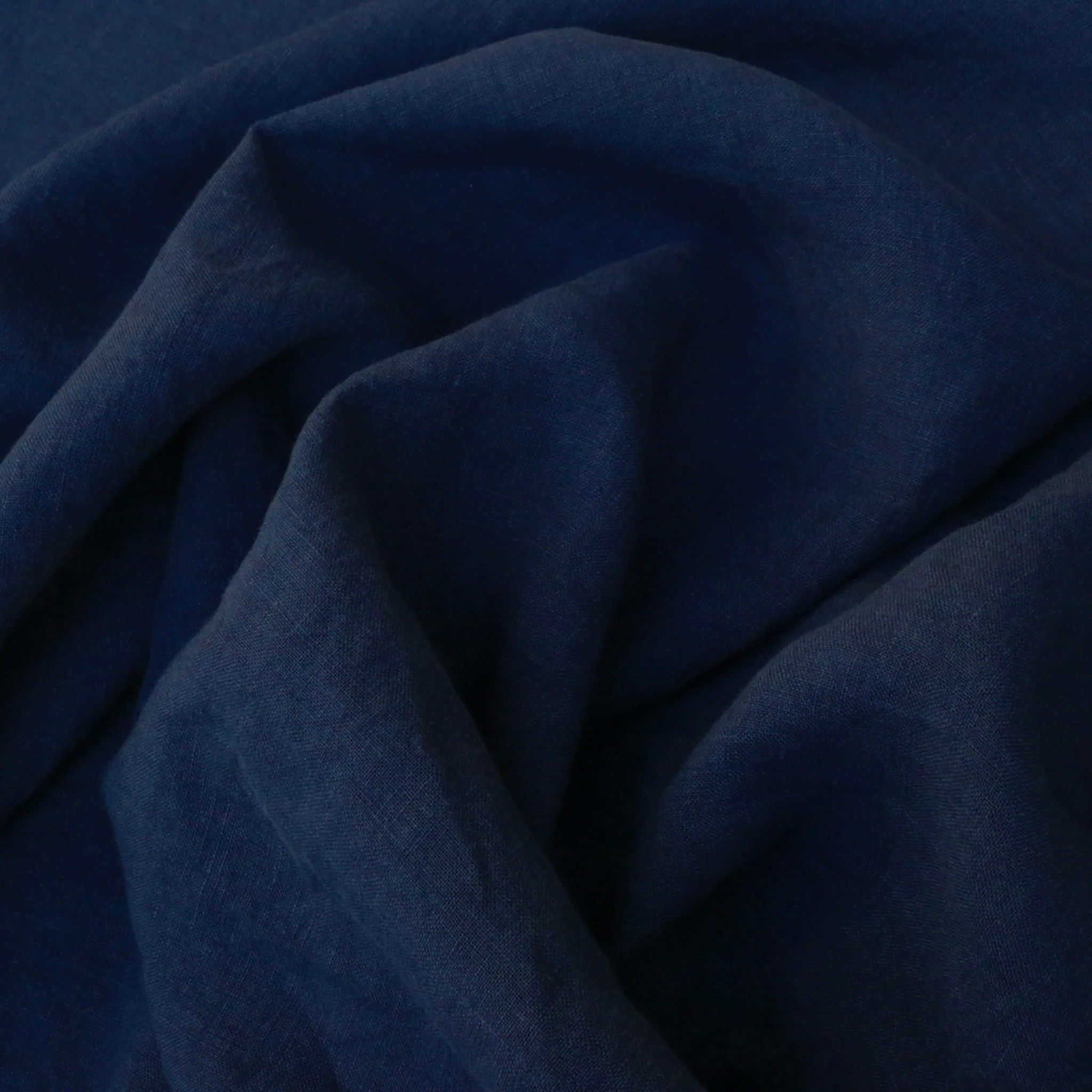Bedford Azure Washed Linen - Image 2