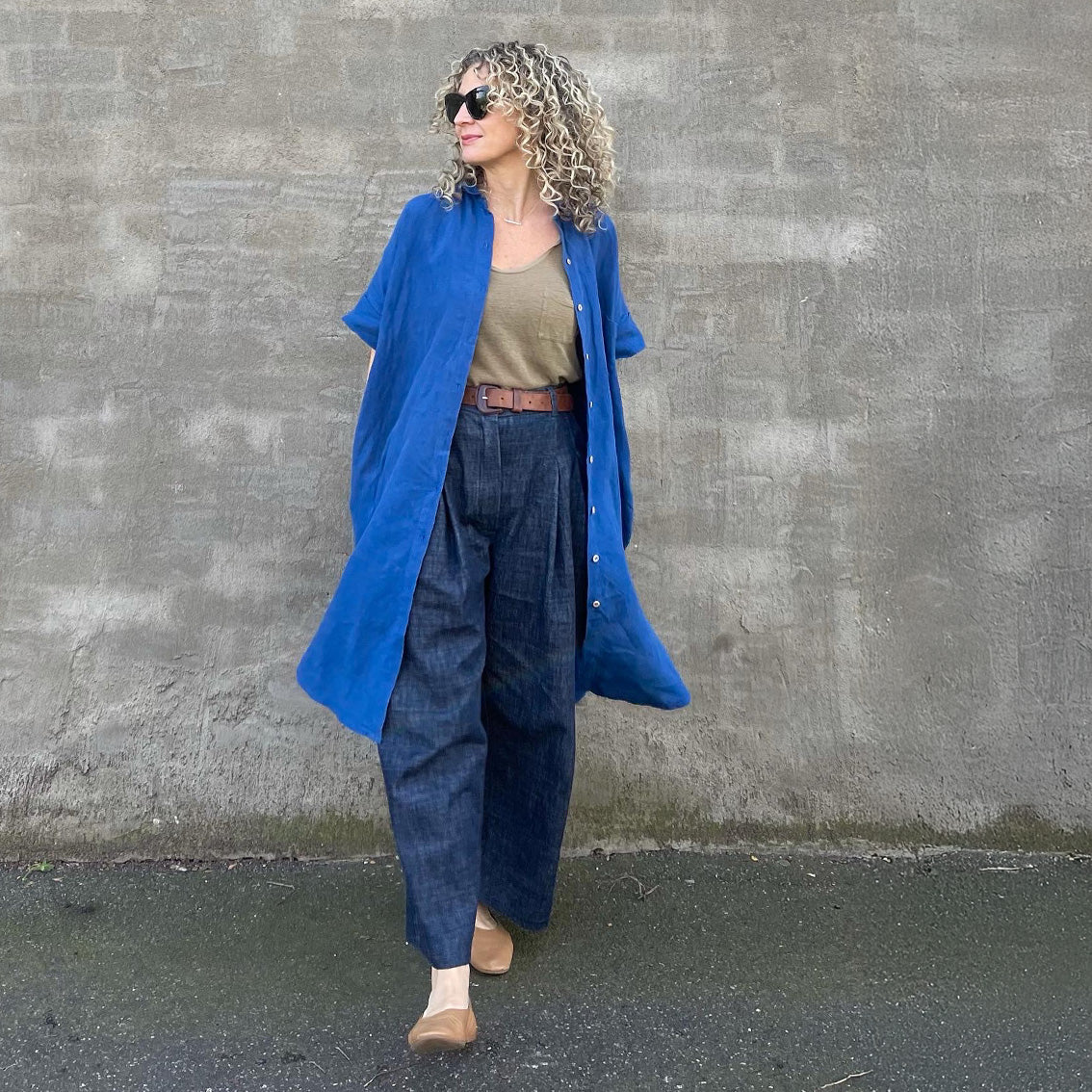 Bedford Lapis Washed Linen - Image 4