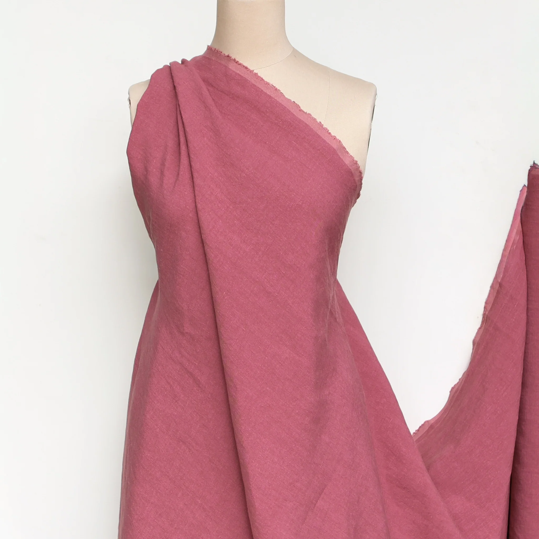 Bedford Rosé Washed Linen - Image 4