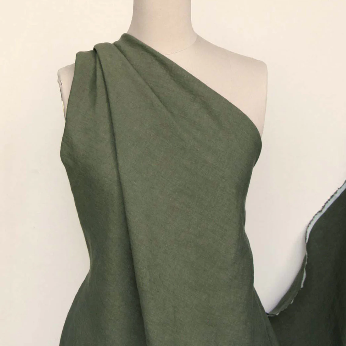 Bedford Seaweed Washed Linen - Image 3