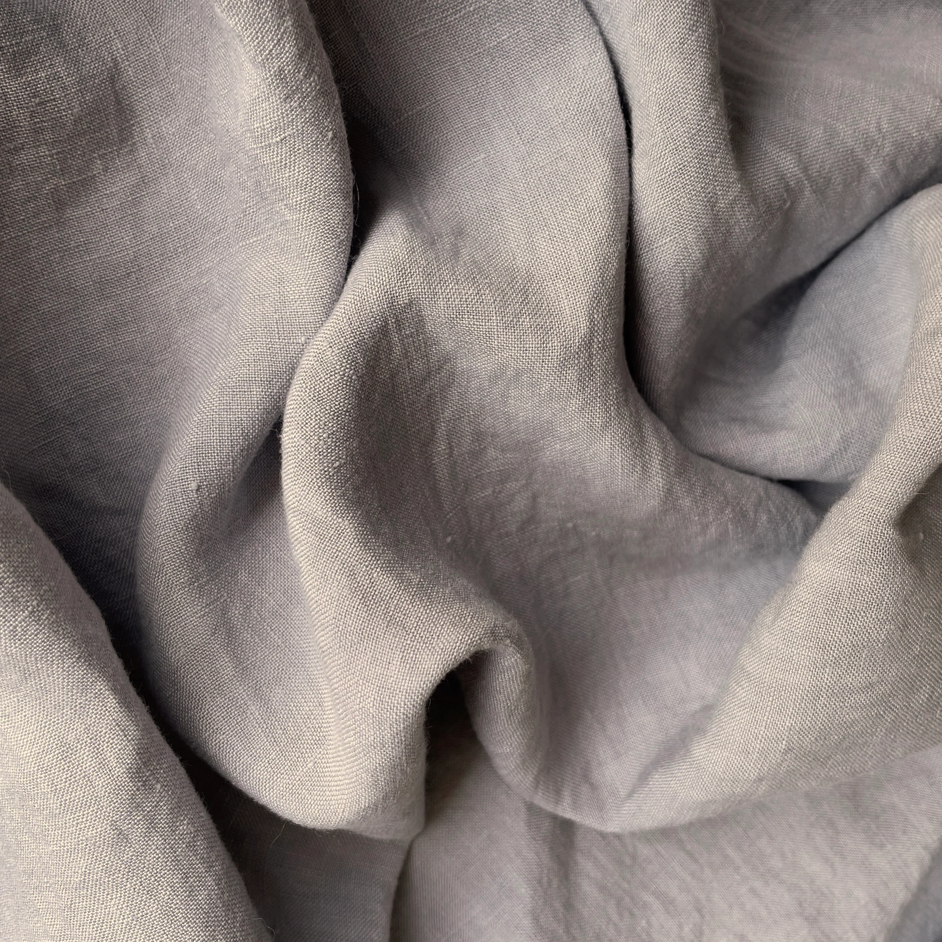 Bedford Silver Washed Linen - Image 2