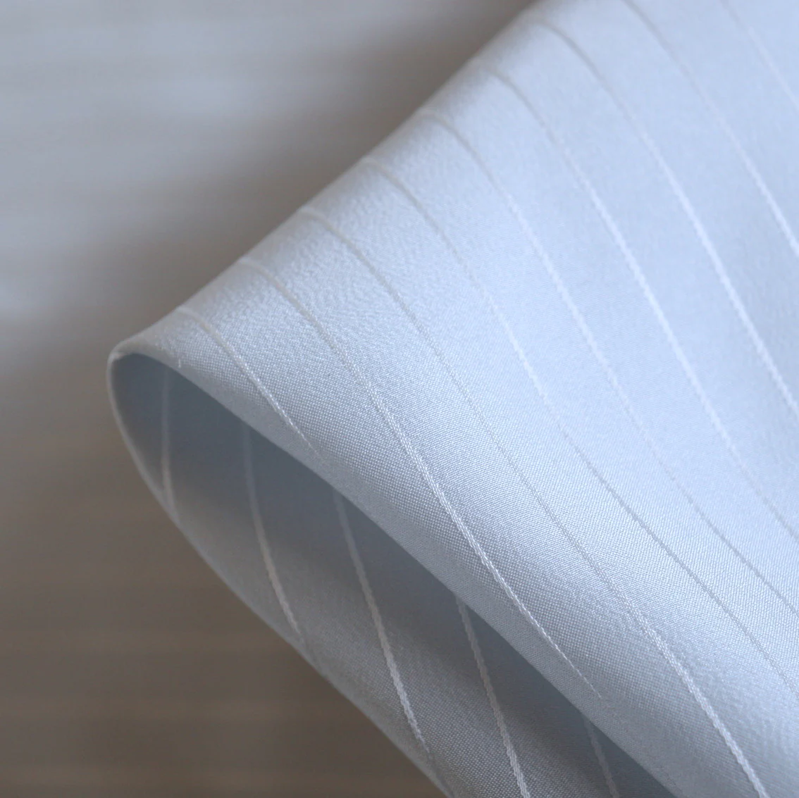 Behind The Lines Blue - Silk Satin