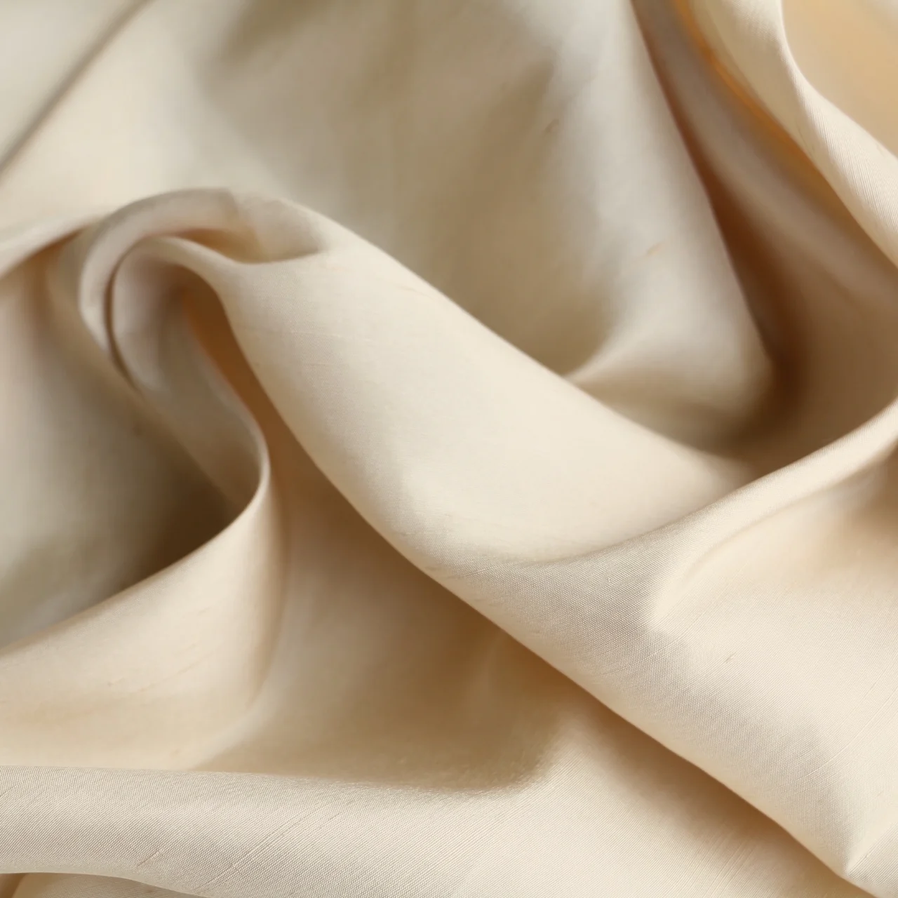Beige Duppioni Silk - Image 2