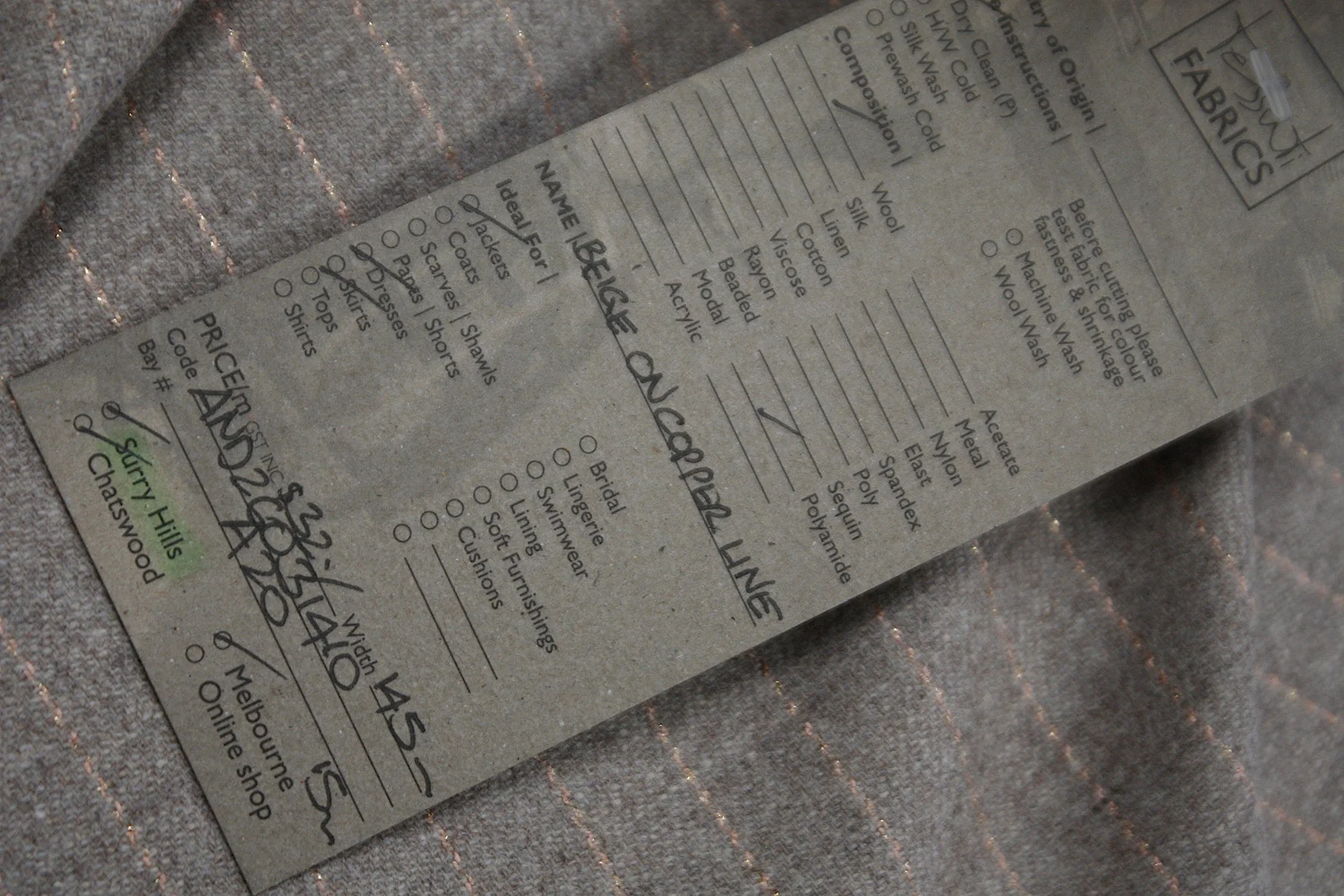 Beige On Copper Line - Image 4