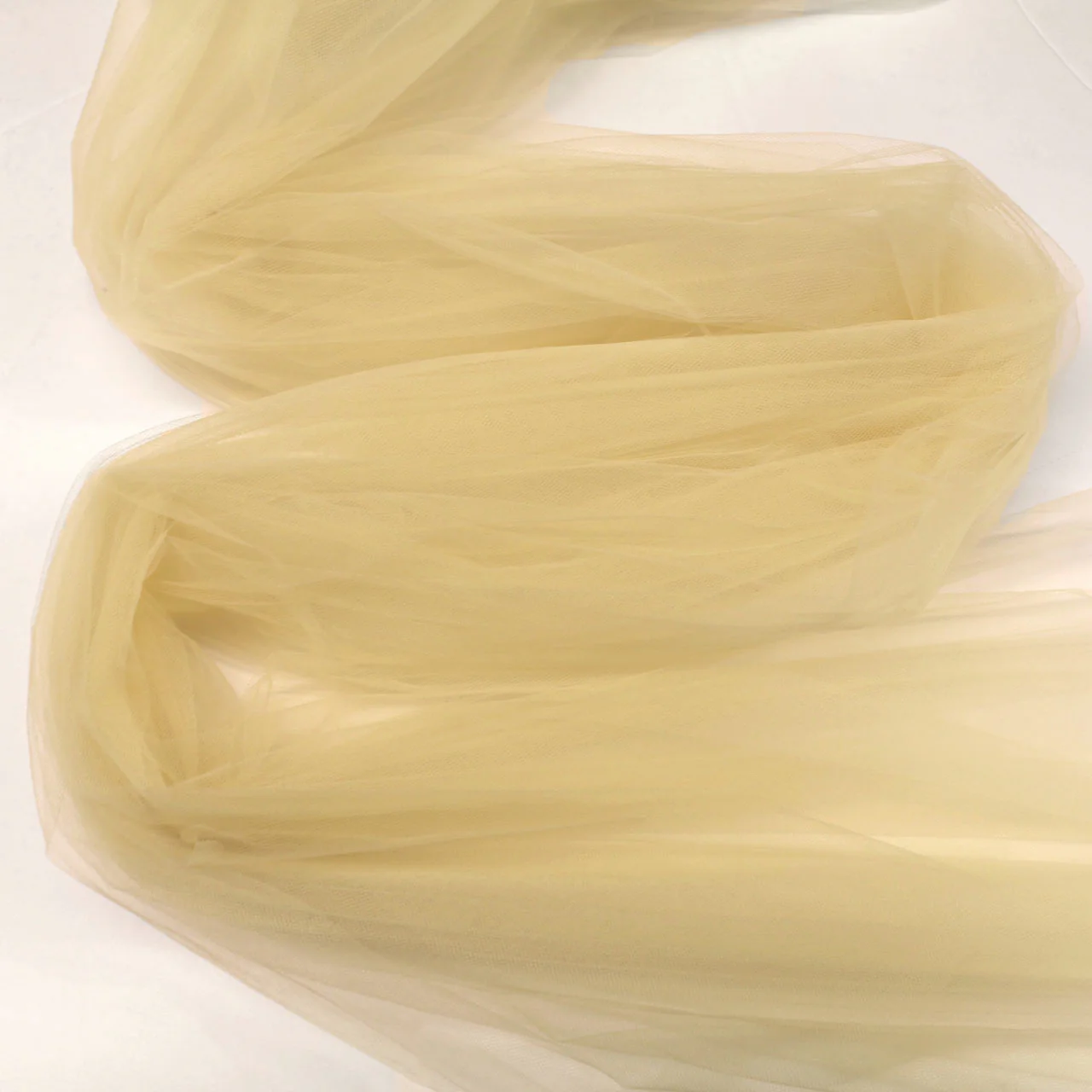 Beige Tulle