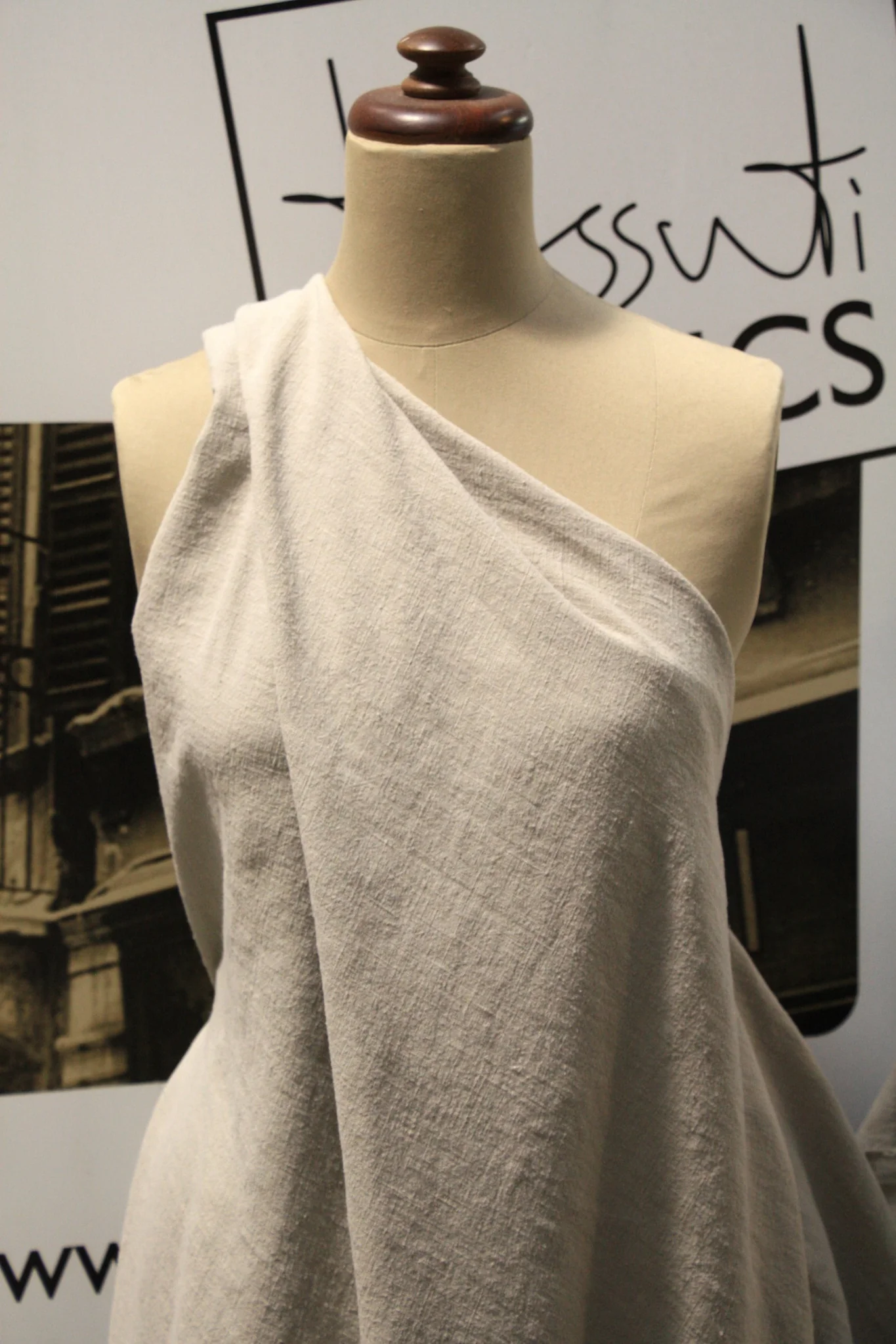 Belfast Jute - Vintage Washed Linen - Image 3