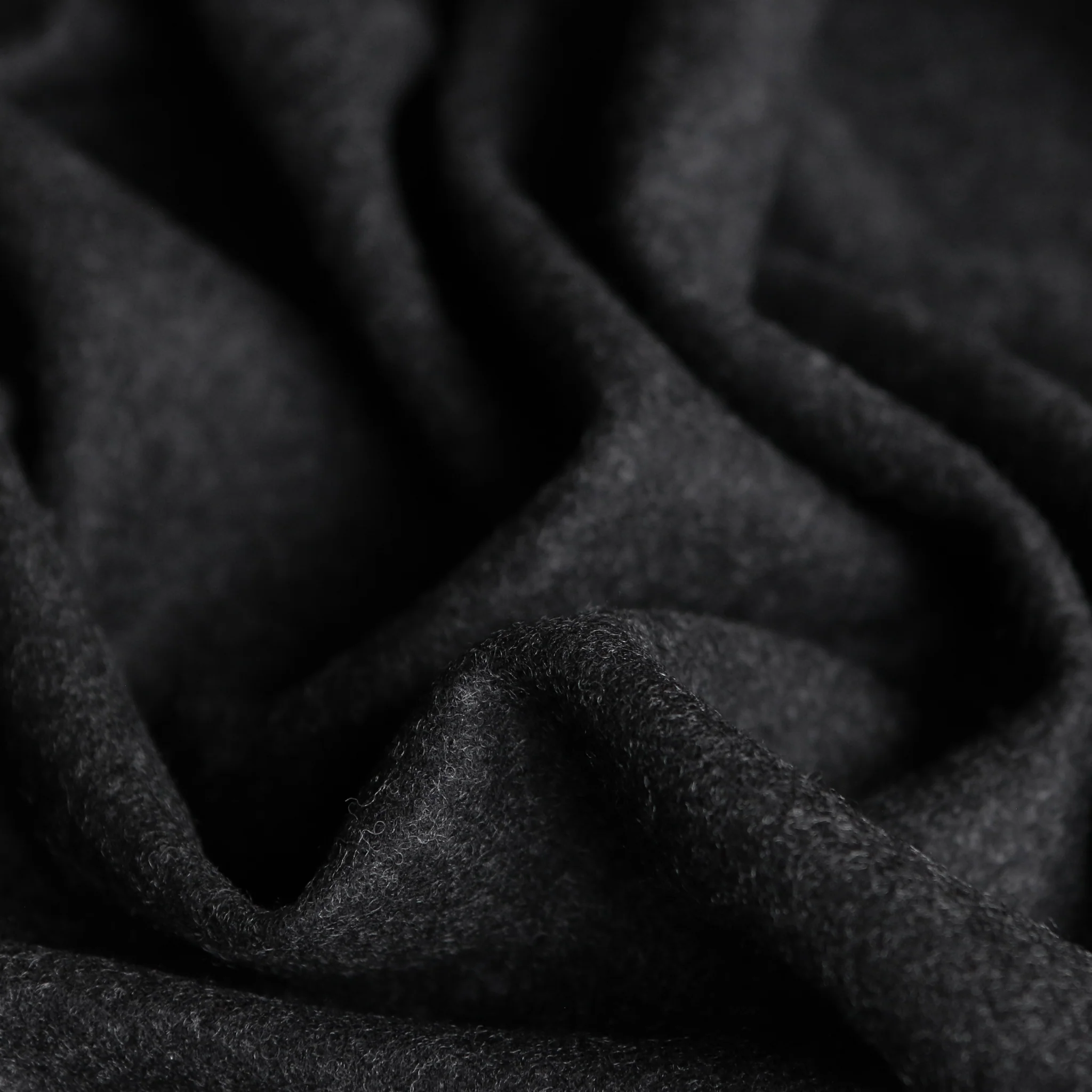 Belinda Charcoal - Felted Wool Knit - Image 2