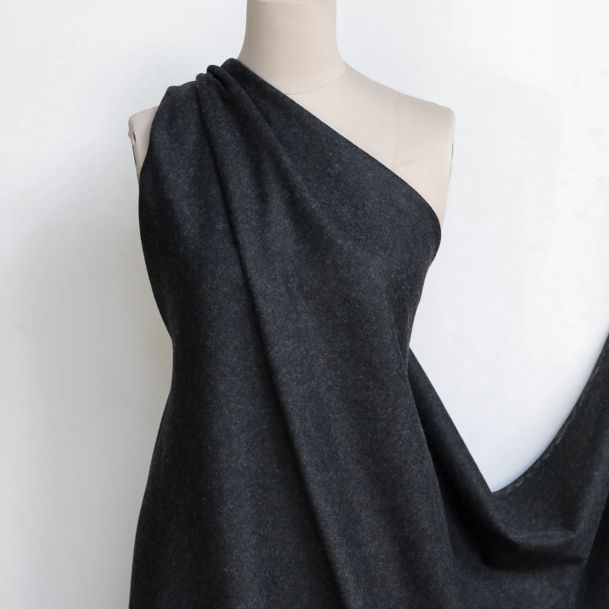 Belinda Charcoal - Felted Wool Knit - Image 4