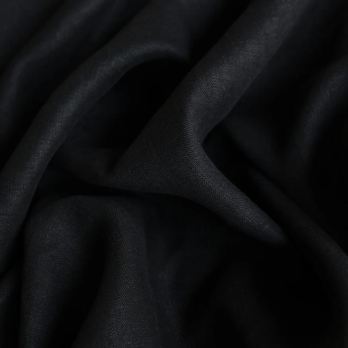 Belle Black Linen - Washed Finish - Image 2