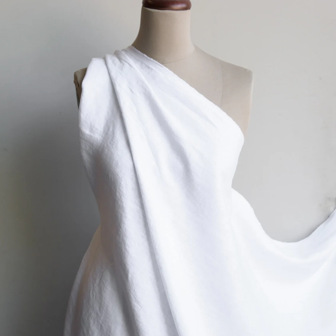 Belle White Linen - Washed Finish - Image 3