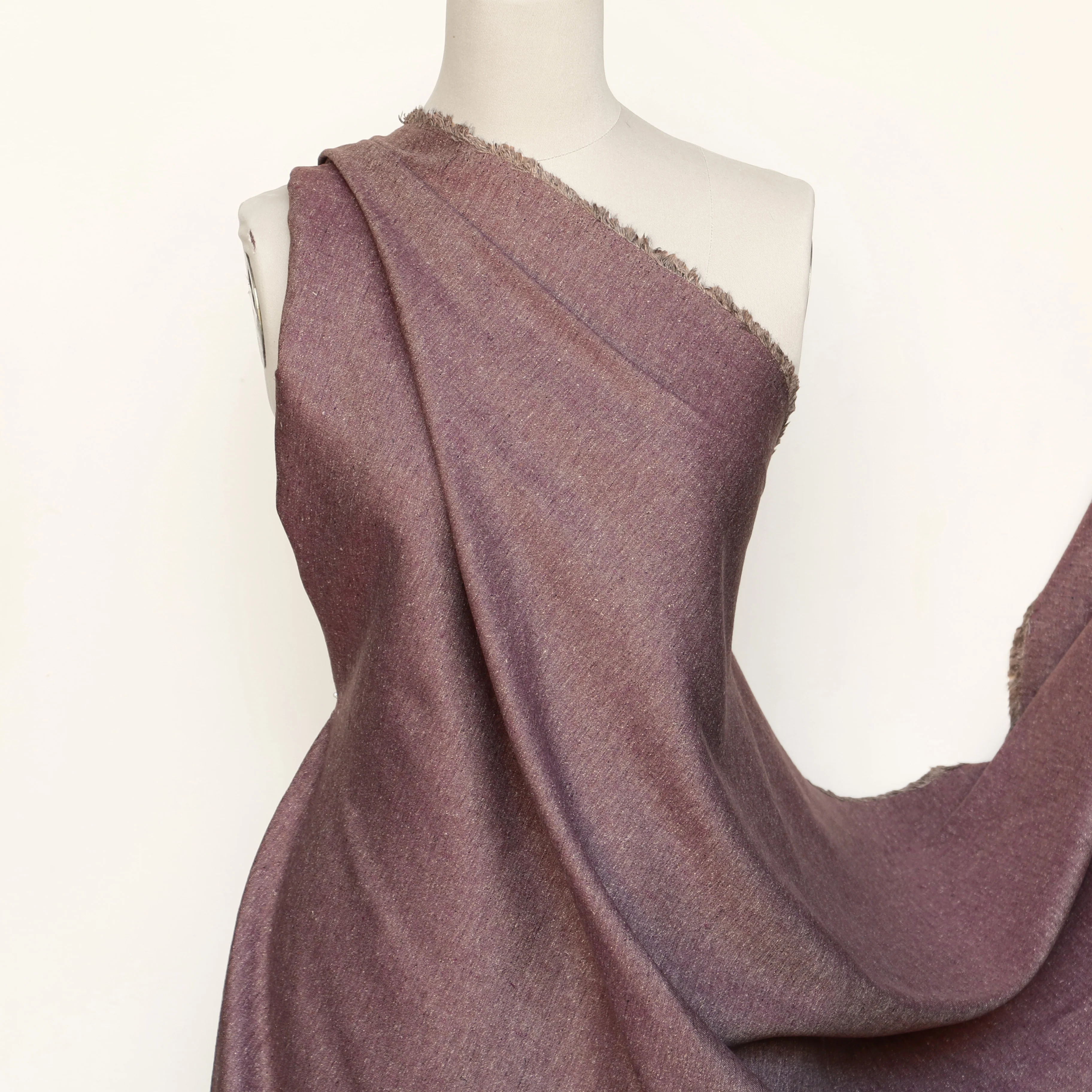 Berry Mash Linen/Silk Blend - Image 4