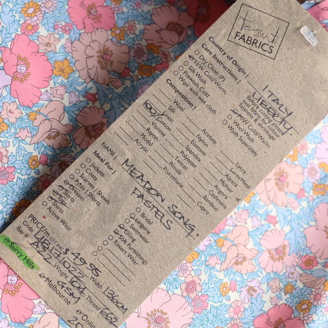 Meadow Song Pastels Liberty Tana Lawn™ - Image 5