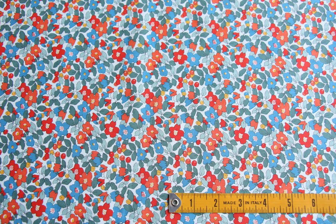 Betsy Berry Red/Blue - Liberty Tana Lawn™ - Image 2