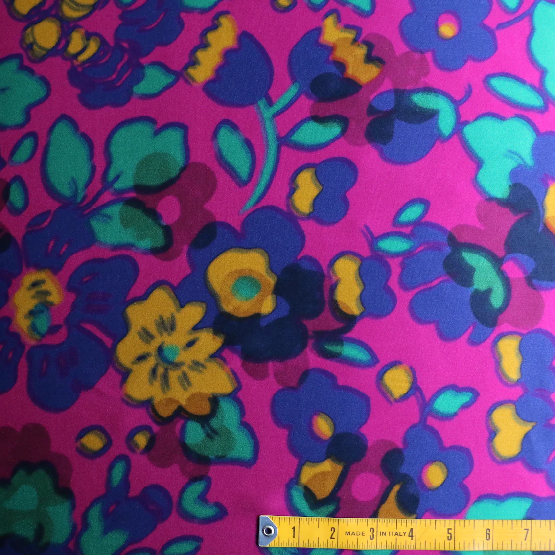 Betsy Shadow Magenta Liberty Belgravia Silk Satin - Image 3