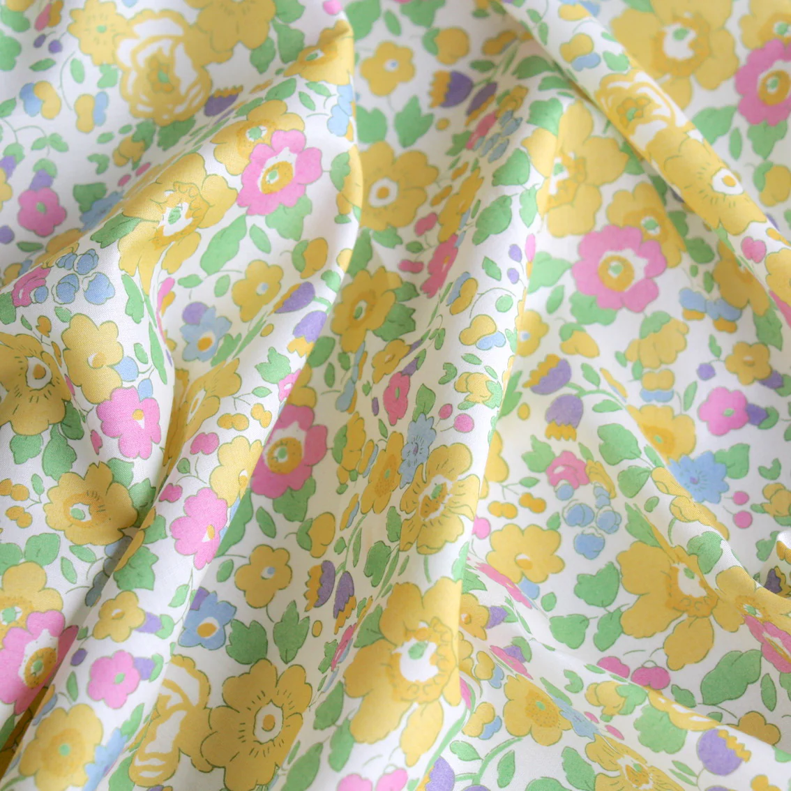 Betsy Yellow - Liberty Organic Tana Lawn™ - Image 2
