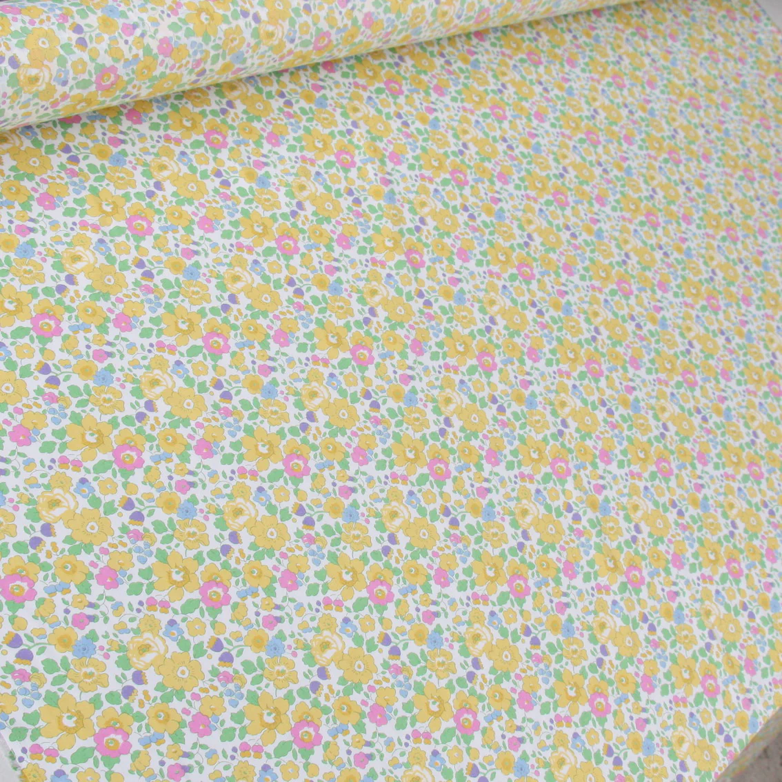 Betsy Yellow - Liberty Organic Tana Lawn™ - Image 5