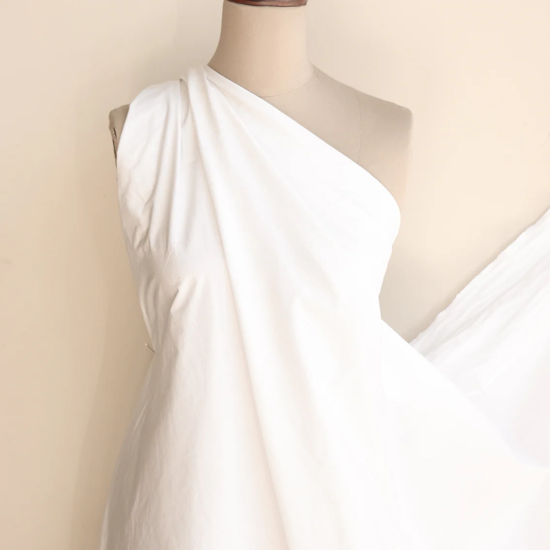 Bianco Orto Washed Cotton Poplin - Image 4