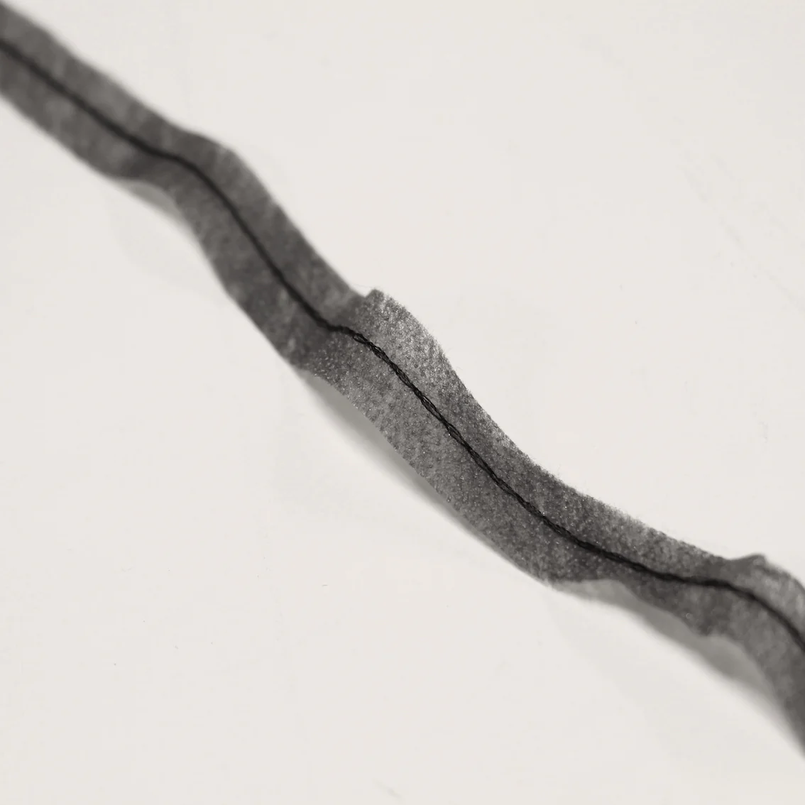 Bias Stay Tape Fusing - Charcoal - Image 4