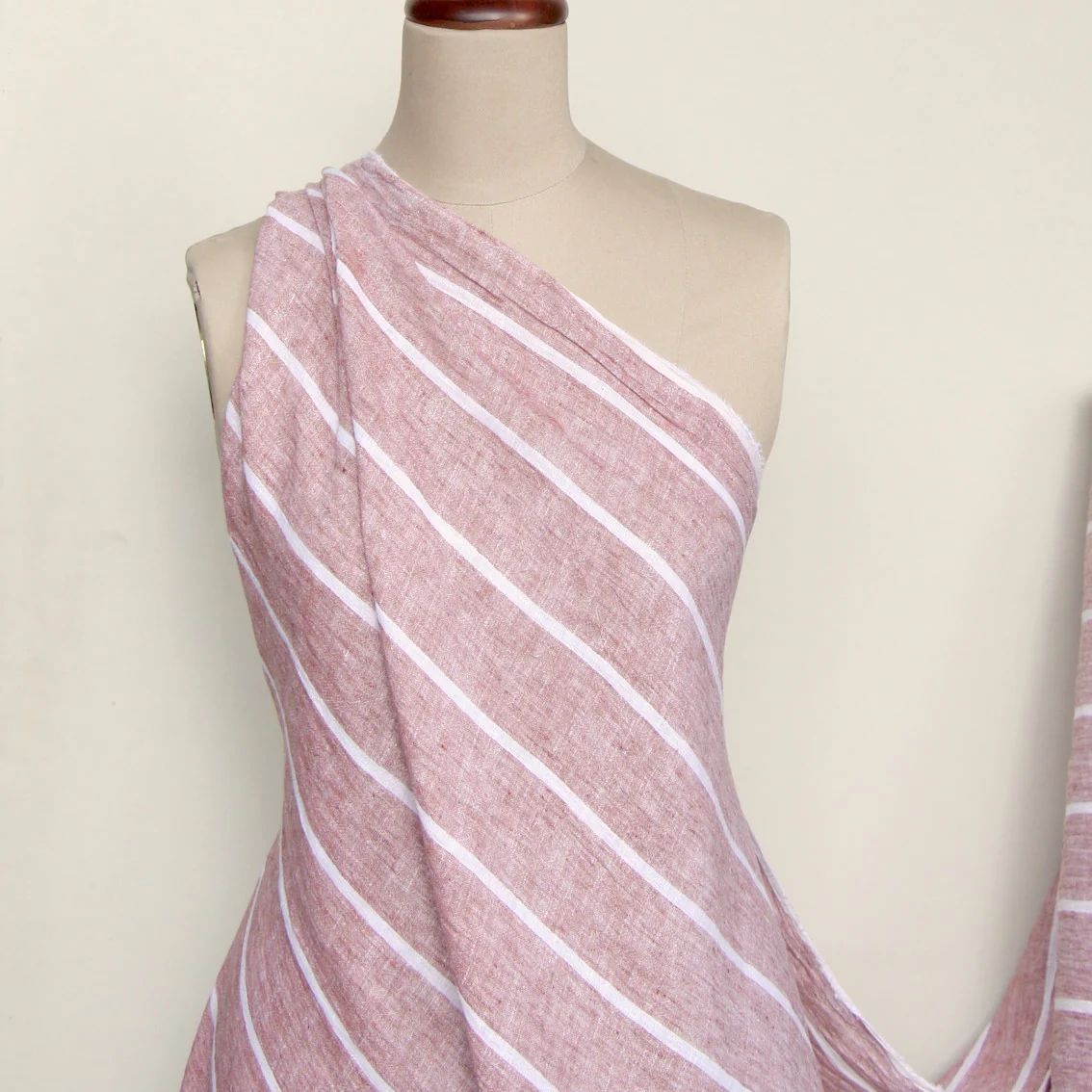 Big Stripe Clay Linen - Image 5