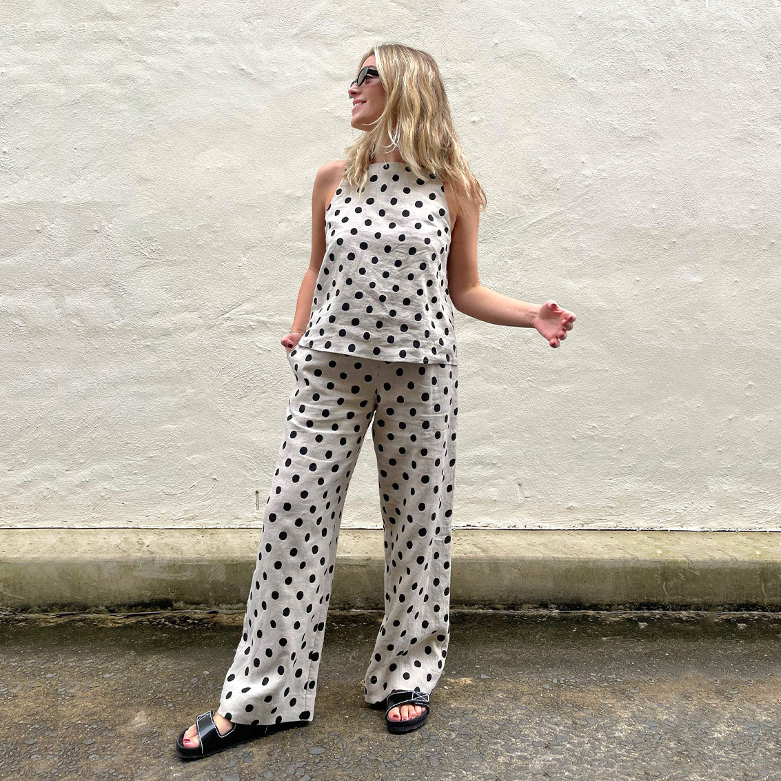 Bigger Spot Natural Linen - Image 2