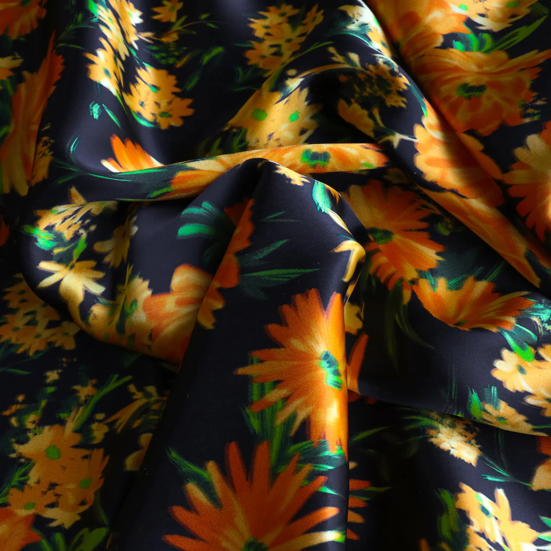 Birkin Floral Silk Satin - Image 2