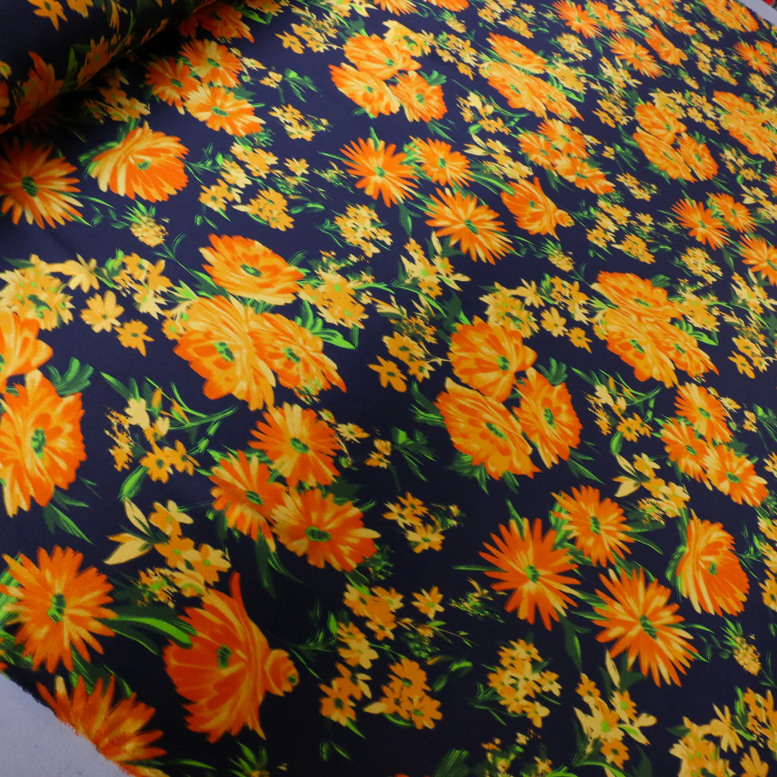 Birkin Floral Silk Satin - Image 4