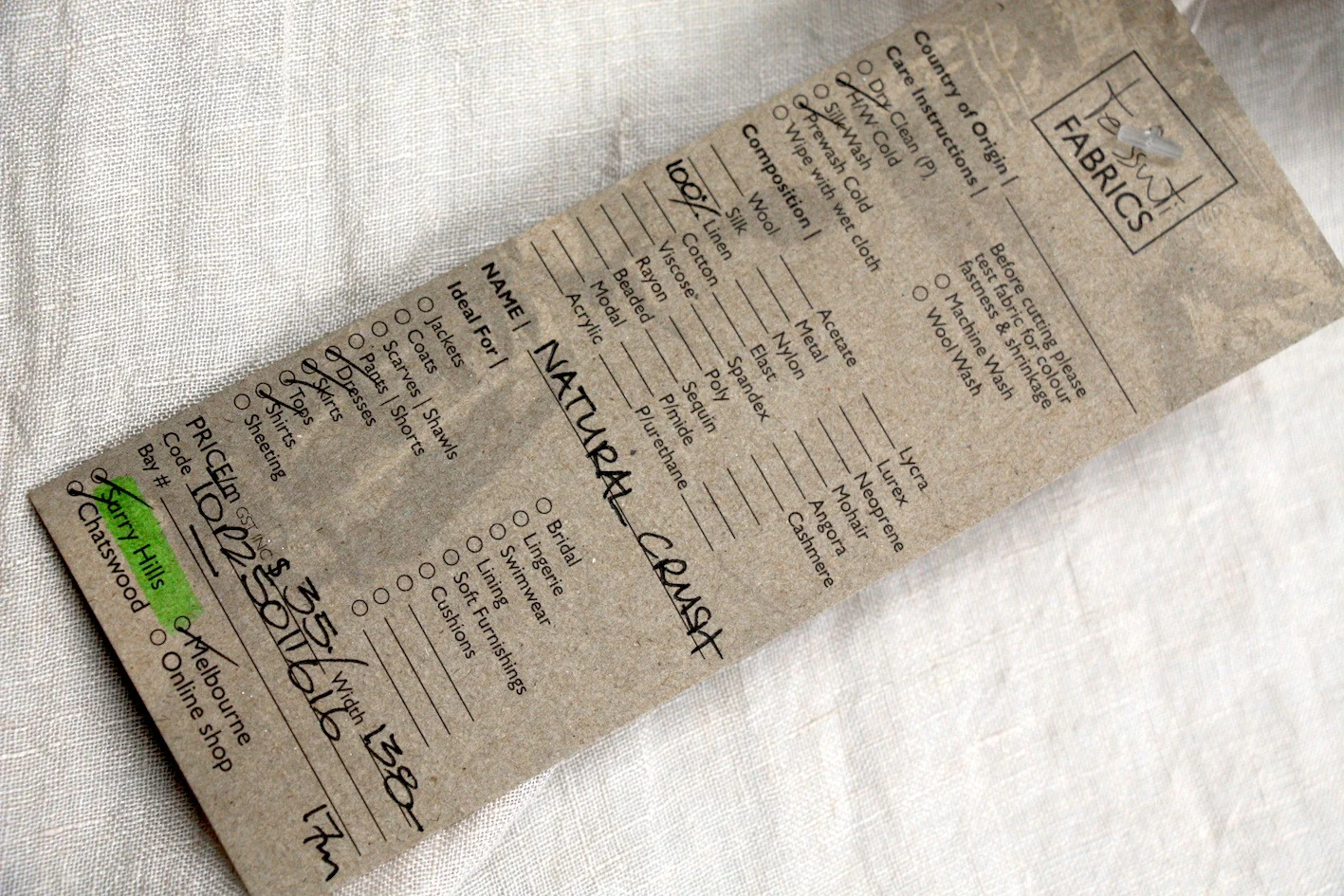 Natural Crush - Gauze Linen - Image 4
