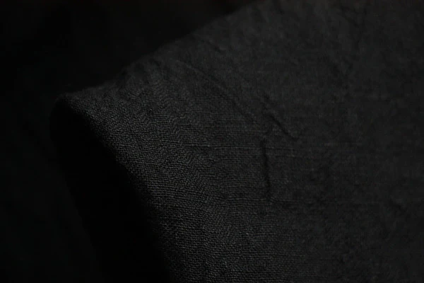 Black Crush - Crinkle Linen