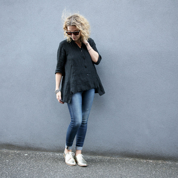 Black Crush - Crinkle Linen - Image 6
