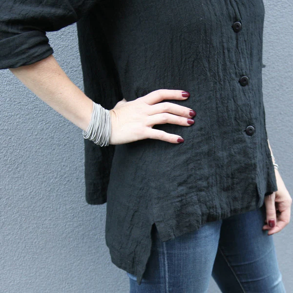 Black Crush - Crinkle Linen - Image 8