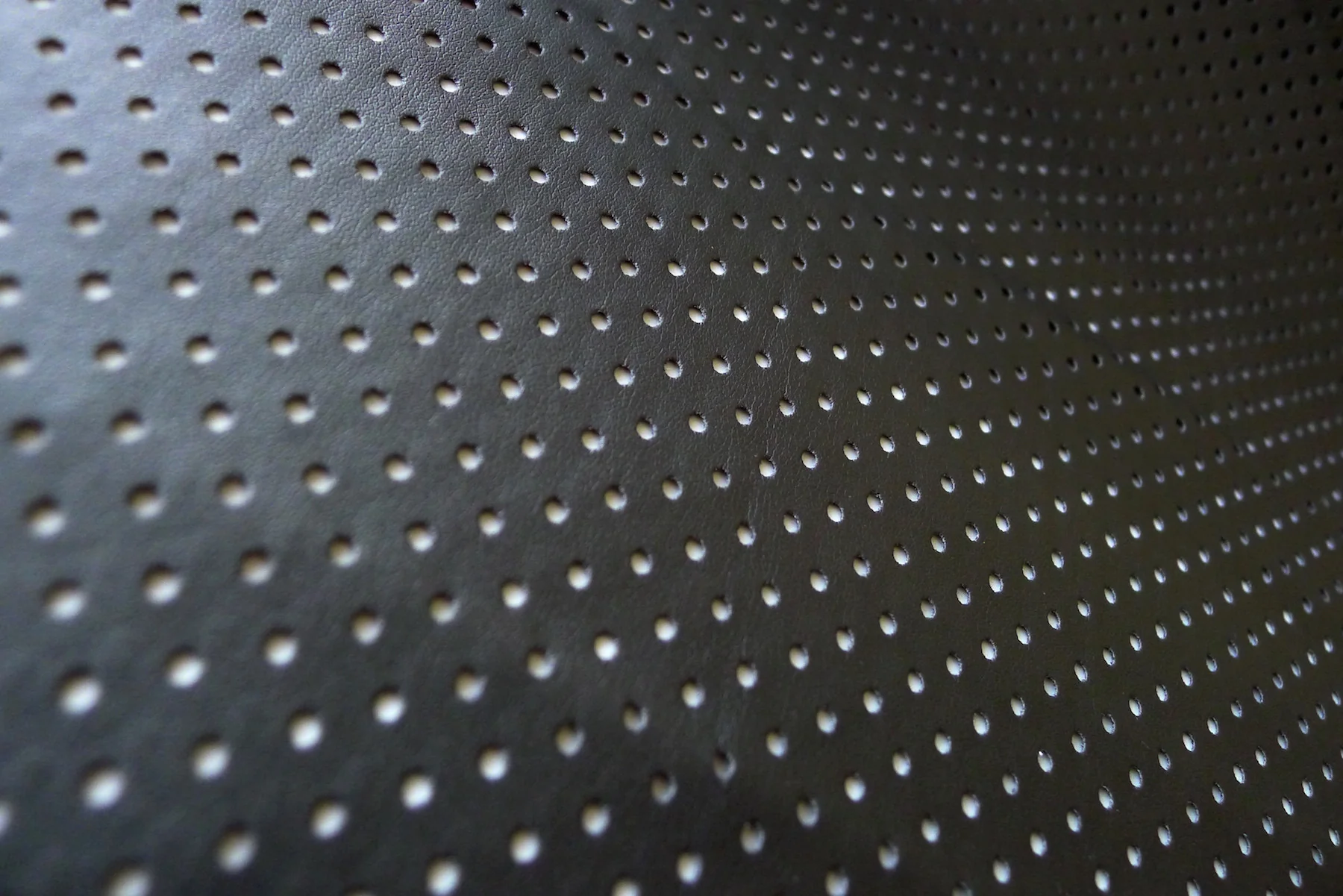 Black Lasercut Imitation Leather - Image 2