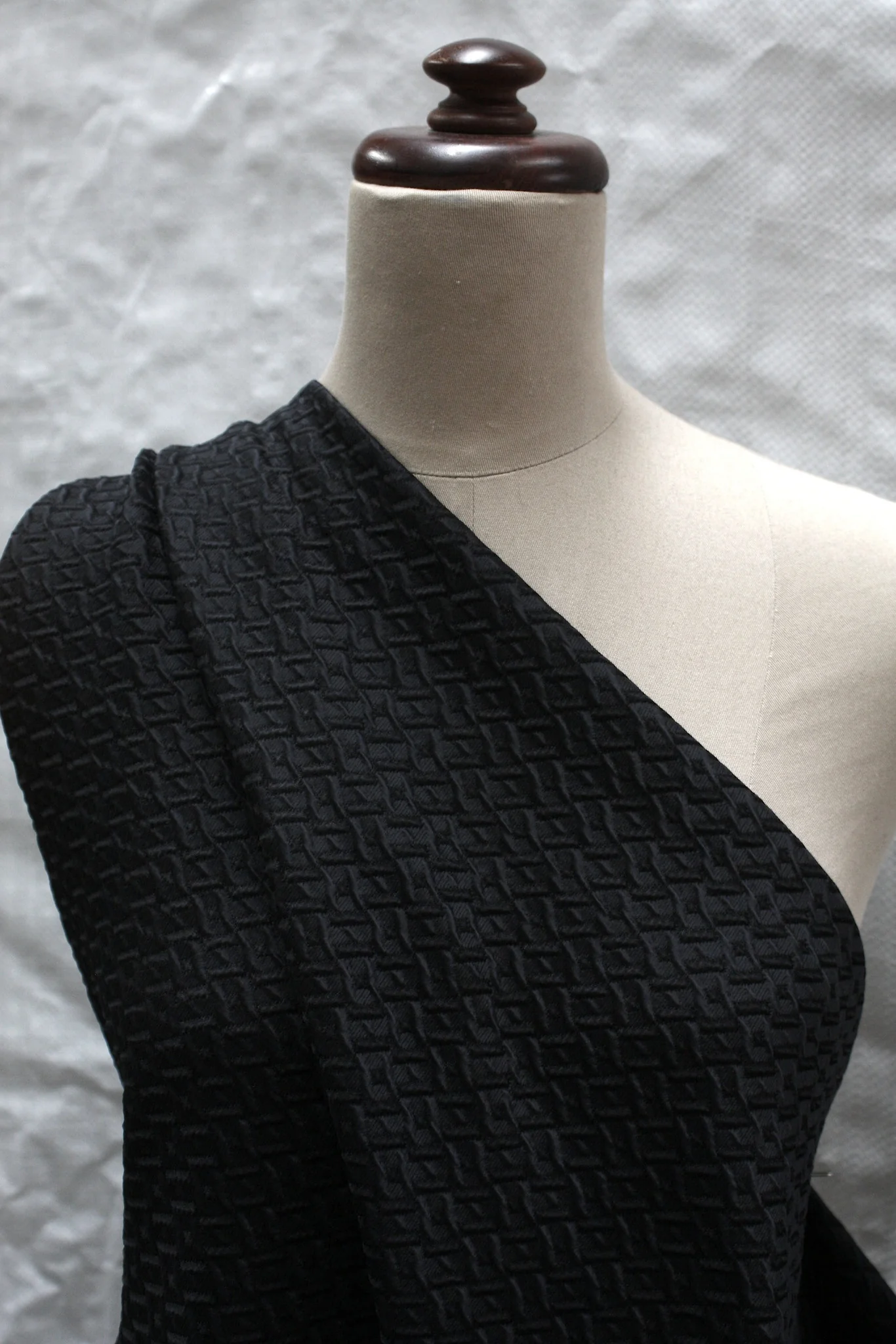 Black Mattelasse Jacquard - Image 4