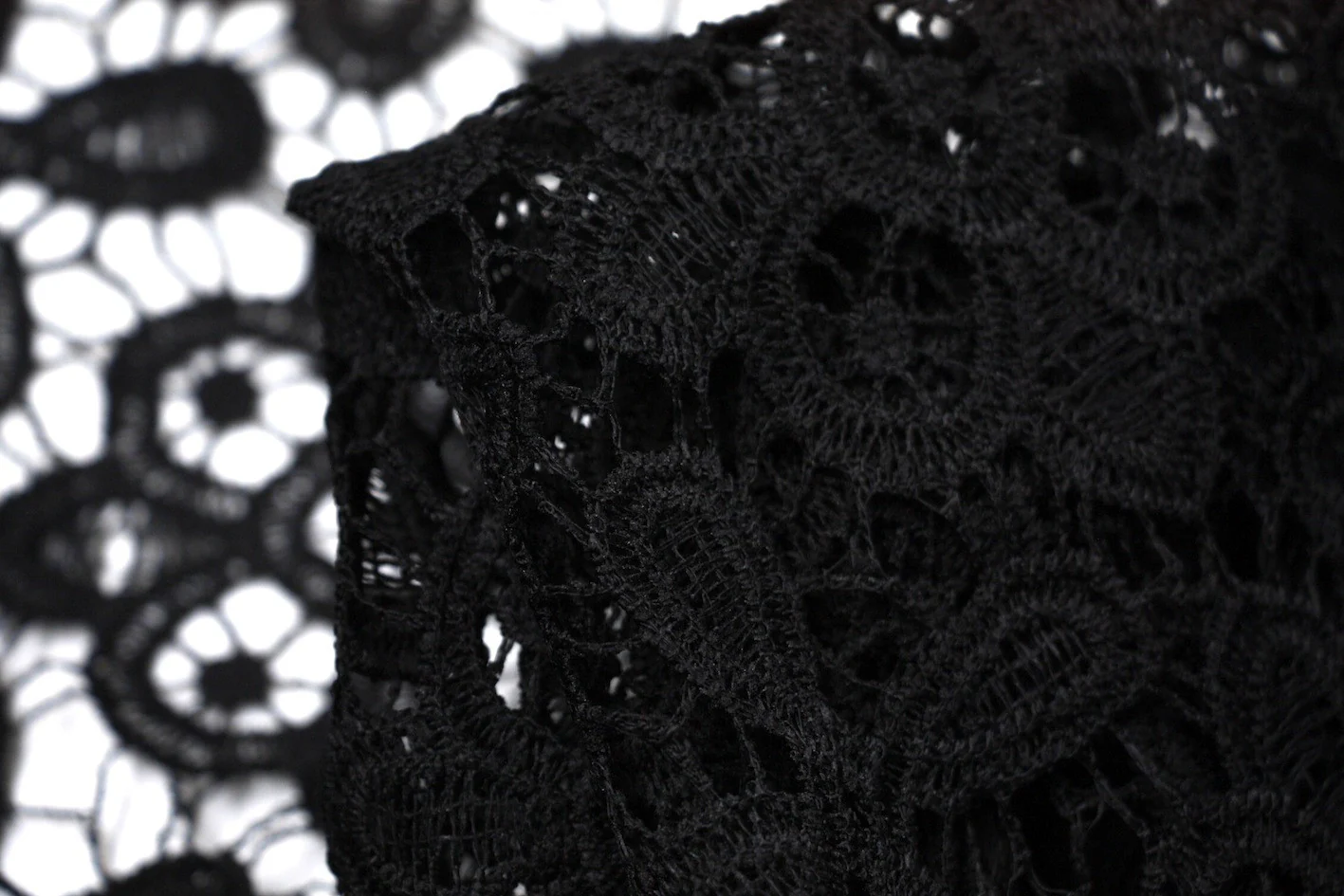 Black Nursery Lace