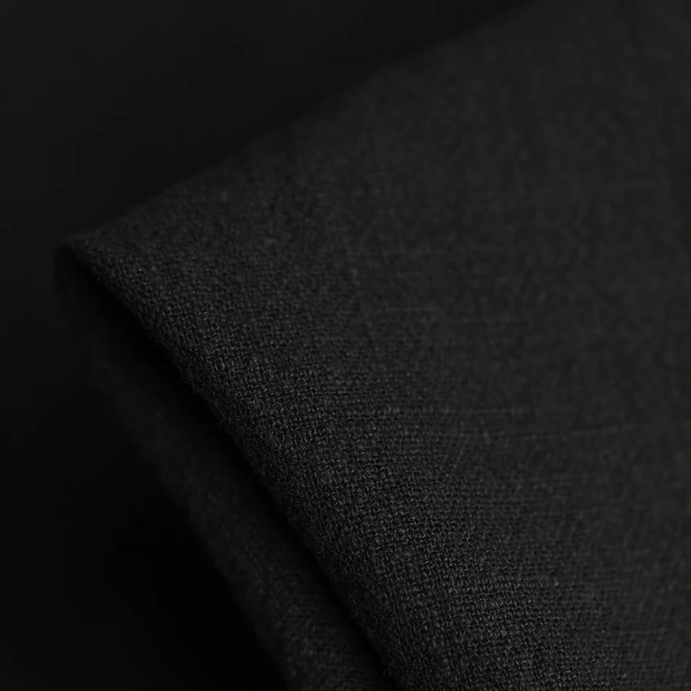 Black Pebble Wash Linen