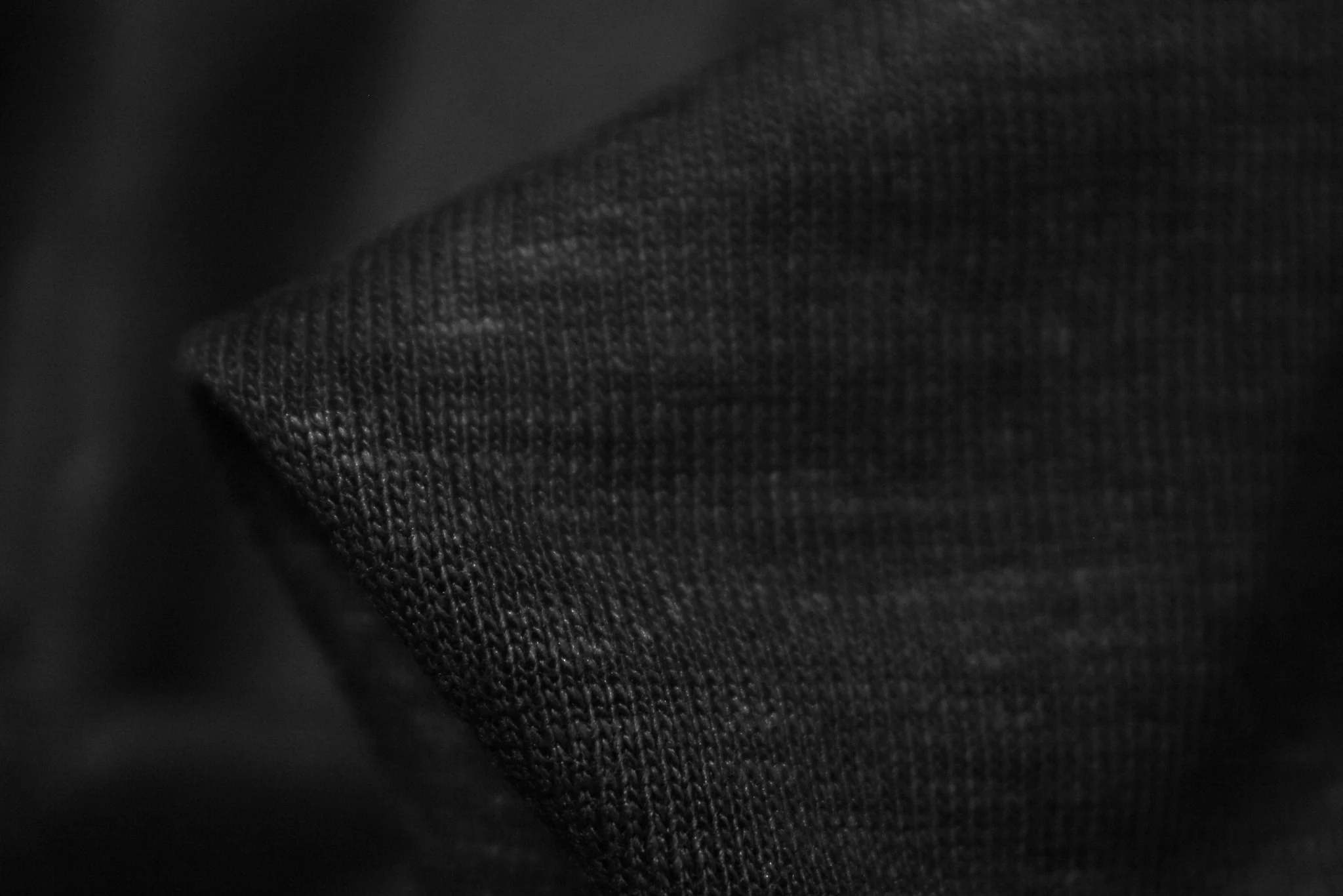 Black Rappu Knit