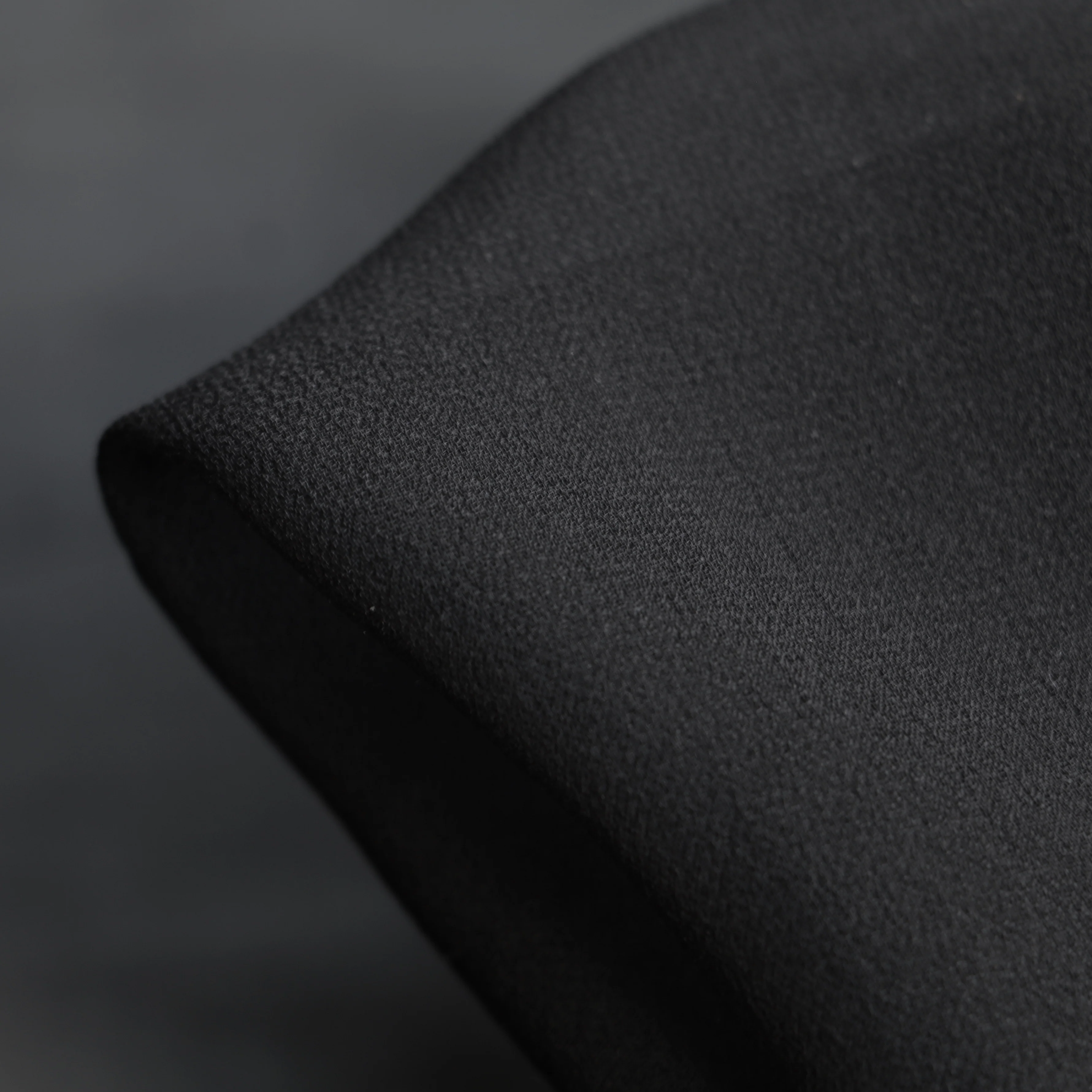 Black Silk Georgette
