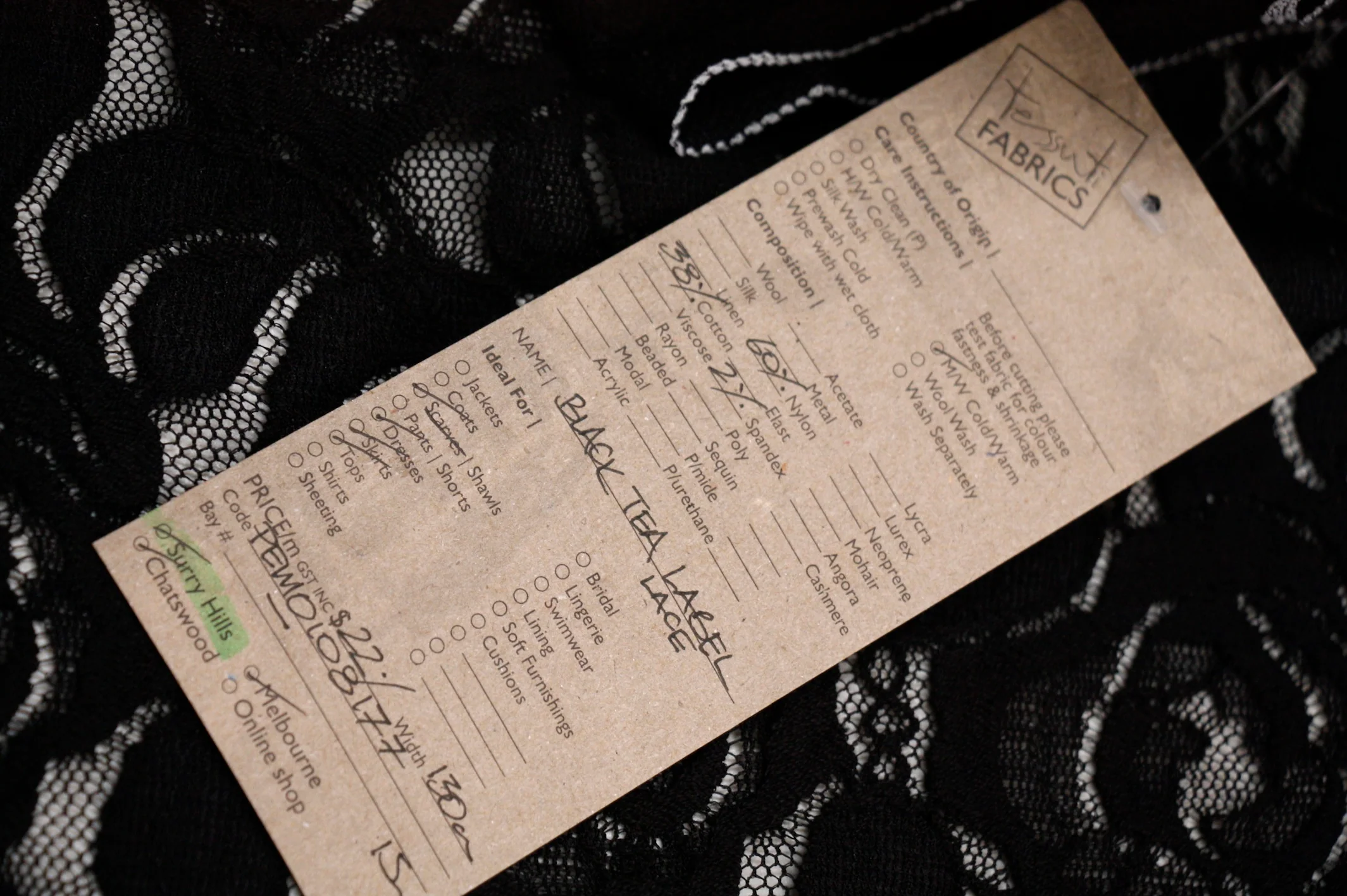 Black Tea Label - Image 3