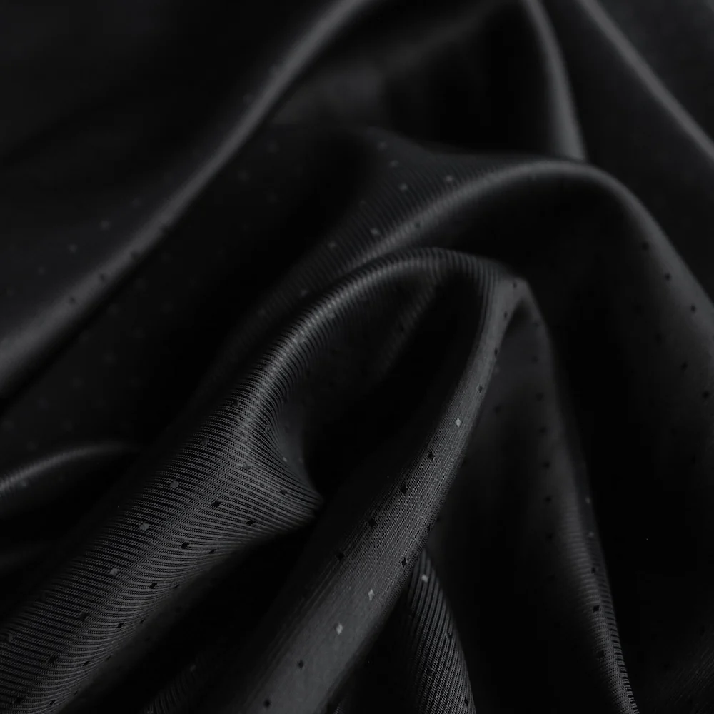 Black Twill Spot Lining - Image 2