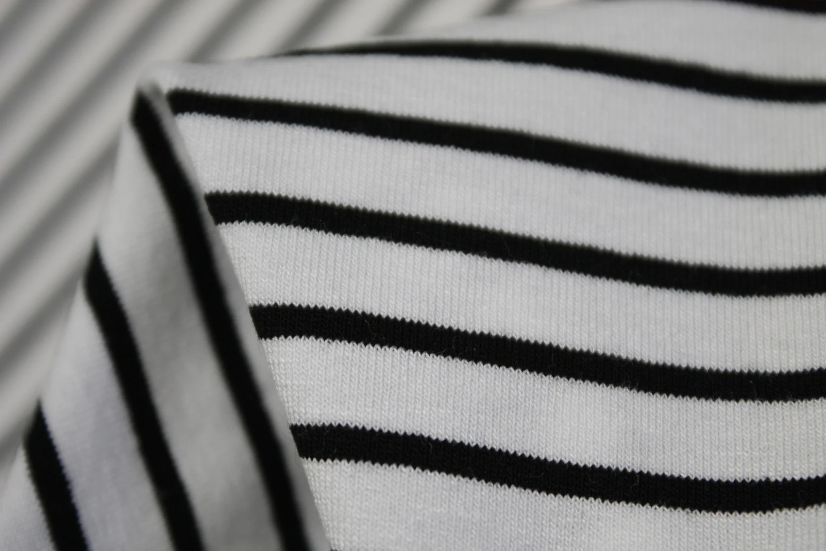 Black & White Beach - Striped Jersey
