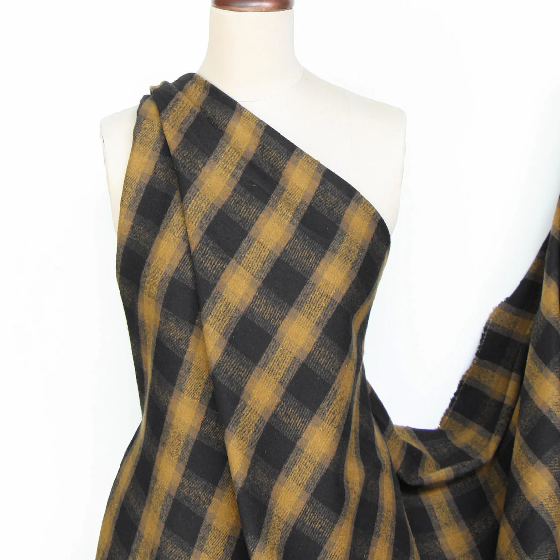 Block Check Mustard - Image 7