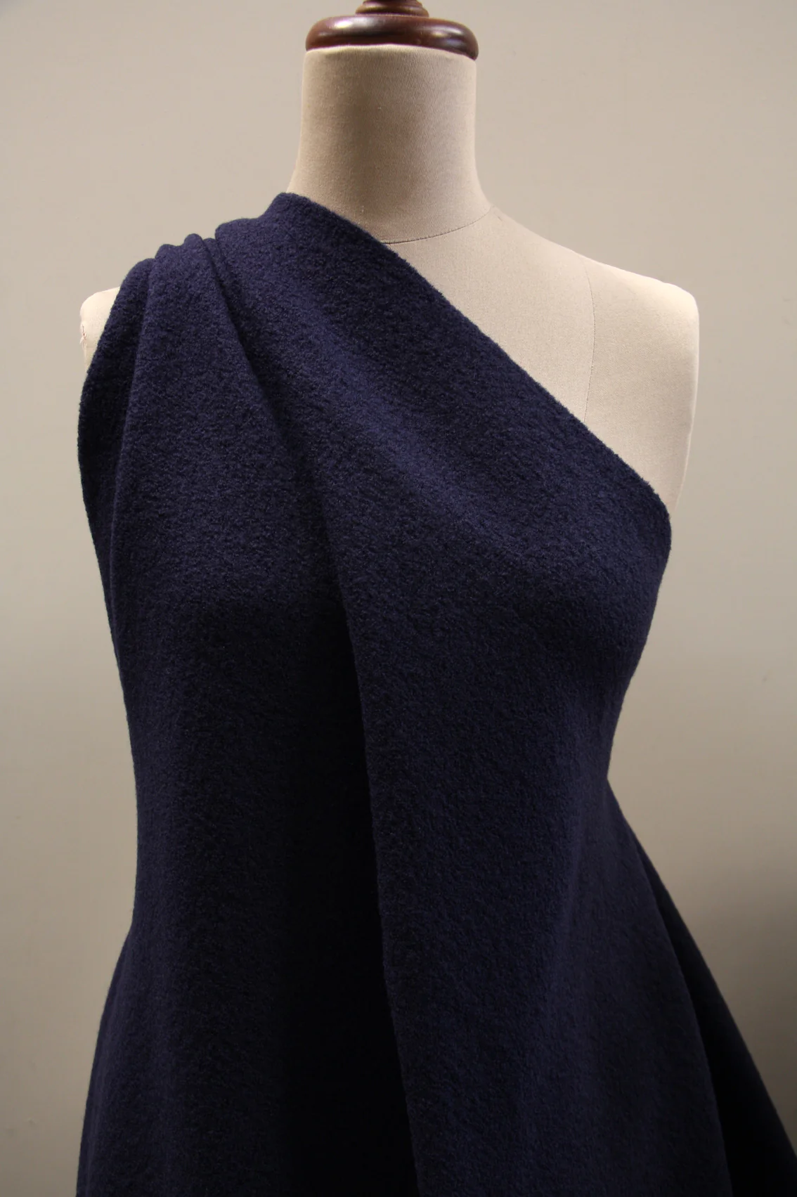 Blu Oceano Boiled Wool - Image 3
